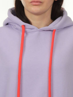 2226 LILAC Толстовка женская (85% хлопок, 10% полиэстер, 5% спандекс) - Fashion фото 4