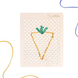 Развивающий набор Шнуровальный планшет - Iq-zabiaka фото 4