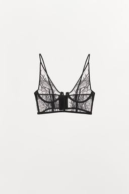 LACE UNDERWIRED CORSET LIMITED EDITION - Zara фото 4