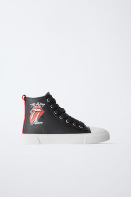 ROLLING STONES  HIGH-TOP SNEAKERS