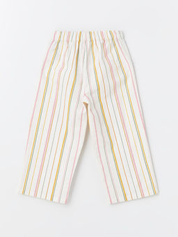Beli Lastikli ?izgili K?z Bebek Pantolon - Waikiki фото 2