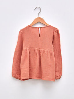 Bisiklet Yaka Basic Uzun Kollu K?z ?ocuk Bluz - Waikiki фото 2