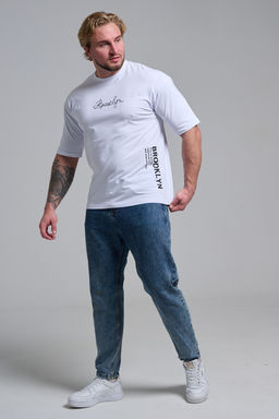 8570 футболка оверсайз мужская