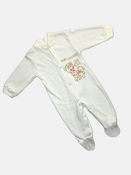 Комбинезон супрем белого цвета, унисекс, арт.A-KB152-SU, рукав длинный