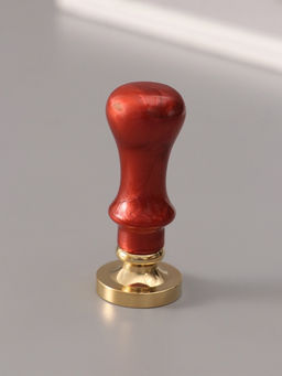 Печать для сургуча с пластиковой ручкой «Буква C на вензеле», 2.5×2.5×6.3 см