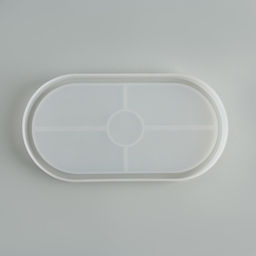 Подставка из гипса. Набор для создания поддона с красками «Овал»