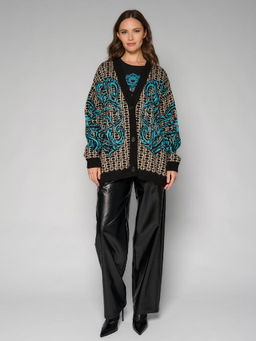 Кардиган женский 12411-54012 multicolor - Eleganzza фото 3