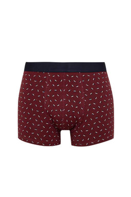 Мужские боксеры-тройки стандартного кроя с рисунком - Defacto фото 2