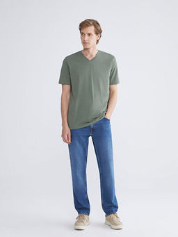 V Yaka Penye Erkek Ti??rt