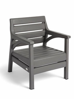 Набор садовой мебели «Евпатория»: 2 кресла, стол, двухместный диван, серый