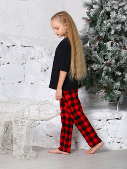 ДК014 Домашний костюм Динго (чёрный) - Милаша фото 10