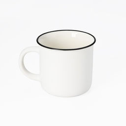 Кружка Доляна Новый год. Снеговик, 380 мл, фарфор, белая