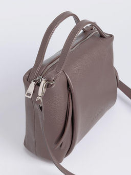 Женская кожаная сумка Richet 2645LN 612 Тауп