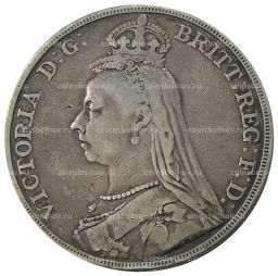 1 крона 1889 года Великобритания