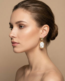 Стильные серьги