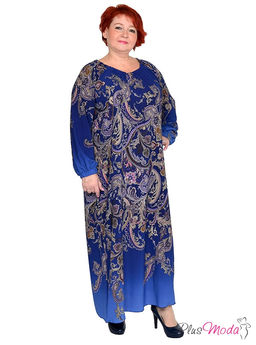 Платье Модель №1496 размеры 44-84 - Plusmoda фото 3