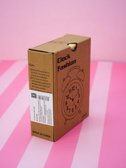 Часы-будильник SMILE, yellow (13,5х10,5 см)