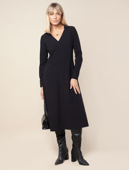 VILATTE / Платье из эластичного крепа