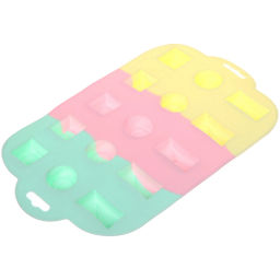 Цена за 2 шт. Форма силиконовая для конфет "Конфетти" фигурки 28,3*17,3*1,8см