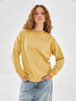 Bisiklet Yaka Kad?n Sweatshirt