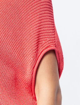 Джемпер из гладкой вискозы с лиоцеллом