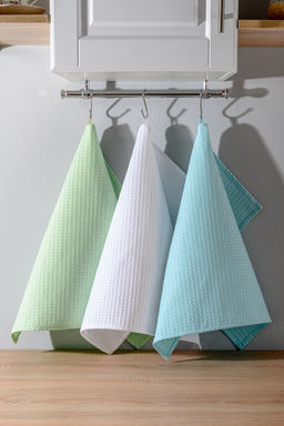 Набор вафельных полотенец в подарочной упаковке