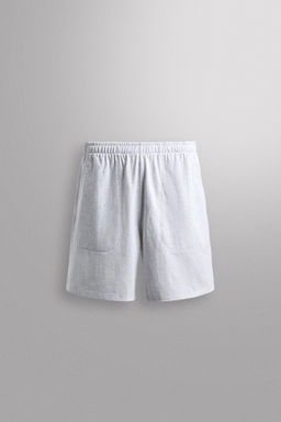 PANTALONES CORTOS JOGGER ALGOD?N 9 / Gris vigor? - Zara фото 7