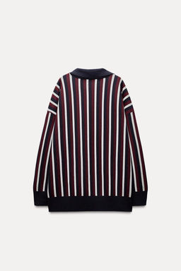STRIPED POLO NECK JUMPER - Zara фото 6