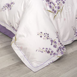 Постельное белье Пьера (мако-сатин) 2 сп. с Евро/Пододеяльник (молния, ушки): 1 шт.- 215*175; Простыня: 1 шт.- 240*240; Наволочка (молния, ушки): 2 шт.- 70*70; Наволочка (молния, ушки): 2 шт.- 50*70 Мако - сатин