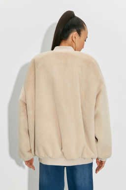 Бомбер из экомеха - Mollis фото 7