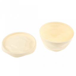 Салатник пластмассовый Modena 0,75л, д15,2см, h7,7см, с крышкой, пищевой полипропилен, светло-бежевый (Россия) - Домашняя мода фото 6