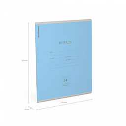 Цена за 160 шт. Тетрадь школьная ученическая ErichKrause Классика желтая, 24 листа, линейка (в плёнке по 10 шт.)  фото 21