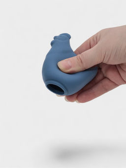 Разделитель белка и желтка Ряба, 8.5?8?8, силикон, синий