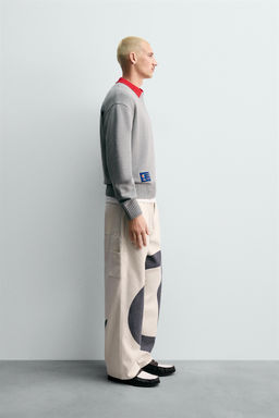 CHAMPION® X ZARA CONTRAST LOGO TROUSERS  фото 4