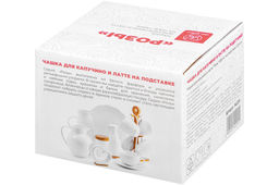 Чашка для капучино и кофе латте 500 мл Розы + дер. подставка - Elan gallery фото 22