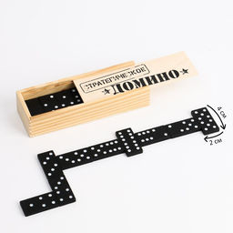 Цена за 2 шт. Домино классическое Время игры «Стратегическое», 28 шт.