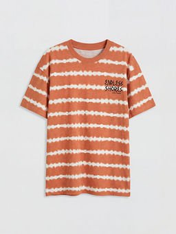 Batik Desenli Erkek ?ocuk Ti??rt