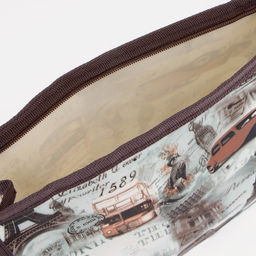 Косметичка на молнии, цвет серый - Simaland фото 3