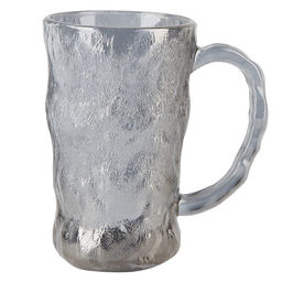 Кружка Frost.Grey v=360 мл (стекло) (min6) (подарочная упаковка на min партию)