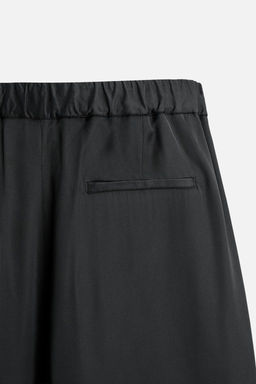RELAXED FIT SATIN TROUSERS - Zara фото 9
