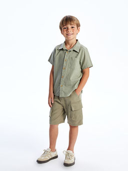 Beli Lastikli Gabardin Erkek ?ocuk ?ort