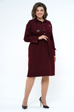 Платье ALANI 2204 бордо - Alani collection фото 7