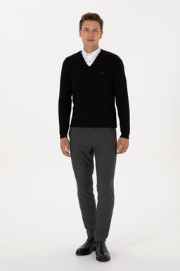 Erkek Siyah Basic Kazak - U.s. polo assn фото 4