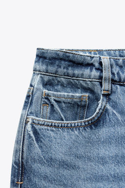 Z1975 STRAIGHT-LEG HIGH-WAIST JEANS - Zara фото 8