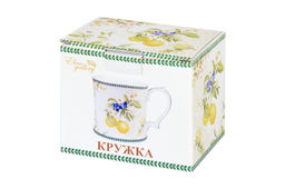 Кружка 380 мл 12,3*9*9 см Лимоны NEW BONE CHINA - Elan gallery фото 7