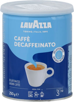 LAVAZZA. Decaffeinato (молотый) 250 гр. жест.банка (Уцененная)