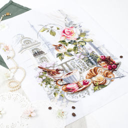 Набор для вышивания Чудесная Игла 328-558 Парижское утро 30 х 40 см