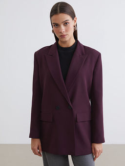 D??me Detayl? Kad?n Blazer Ceket