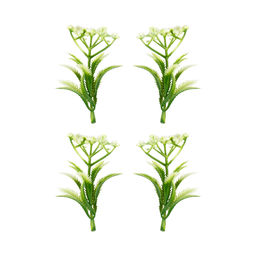 Искусственное растение Blumentag GPT-06 Декоративные элементы для садовых композиций Веточки 6 х 4 шт. 01  фото 24