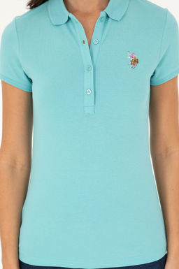 Женская мятная футболка - U.s. polo assn фото 6